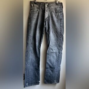 G-Star Gray Straight Jeans